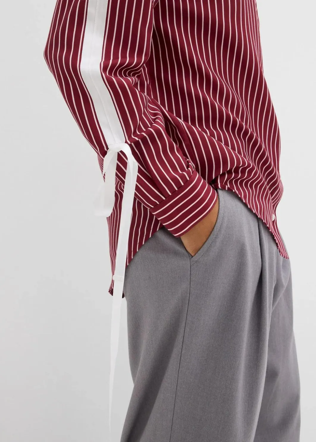 Damen bonprix Blusen & Tuniken|Nachhaltigere Materialien|Oversize-Hemd aus reiner Bio-Baumwolle