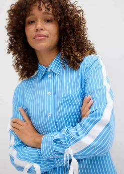 Damen bonprix Bekleidung·Jacken & Mäntel|Nachhaltigere Materialien|Oversize-Hemd aus reiner Bio-Baumwolle