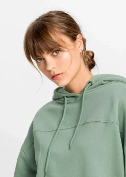 Sale Oversize-Kapuzen-Sweatshirt aus weichem Baumwoll-Mix Damen Bekleidung·Blusen & Tuniken|Sweat