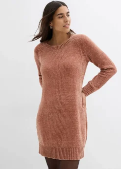 Damen bonprix Bekleidung·Pullover & Strickjacken|Kleider|Oversize-Kleid in Strick