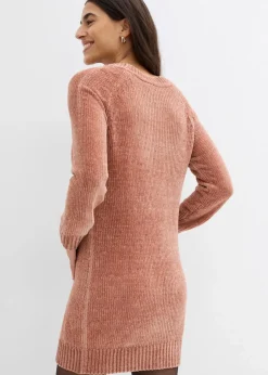 Damen bonprix Bekleidung·Pullover & Strickjacken|Kleider|Oversize-Kleid in Strick