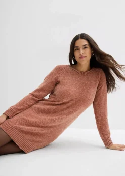 Damen bonprix Bekleidung·Pullover & Strickjacken|Kleider|Oversize-Kleid in Strick