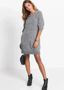 Oversize-Kleid in Strick Damen Bekleidung·Pullover & Strickjacken|Kleider