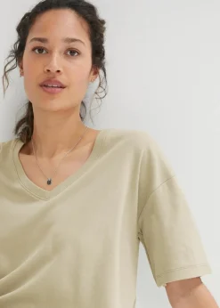 Best Oversize-Kleid mit aus reiner Baumwolle (2er Pack) Damen Kleider|Basics
