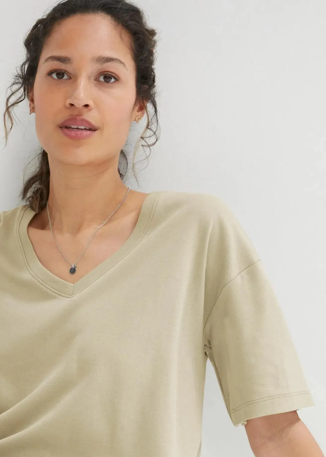 Best Oversize-Kleid mit aus reiner Baumwolle (2er Pack) Damen Kleider|Basics