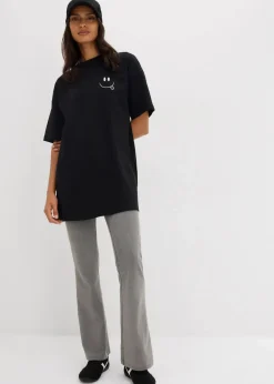 Clearance Oversize-Longshirt aus reiner Bio-Baumwolle Damen Shirts & Tops|Nachhaltigere Materialien