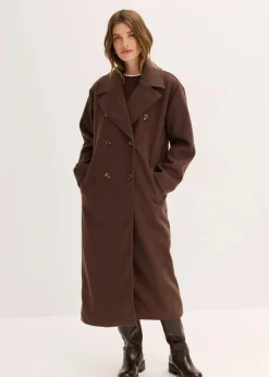 Discount Oversize-Mantel in Wolloptik Damen Jacken & Mäntel|Bekleidung·Hosen