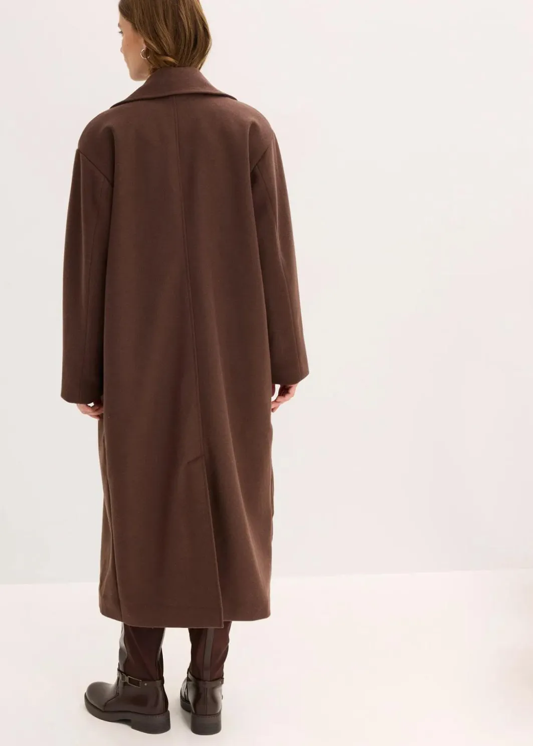 Discount Oversize-Mantel in Wolloptik Damen Jacken & Mäntel|Bekleidung·Hosen