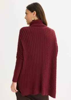 Hot Oversize-Poncho Pullover Damen Bekleidung·Umstandsmode|Strickmode