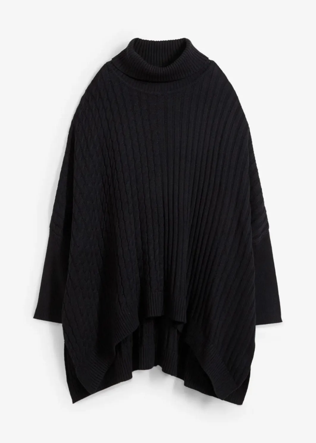 Sale Oversize-Poncho Pullover Damen Bekleidung·Umstandsmode|Strickmode