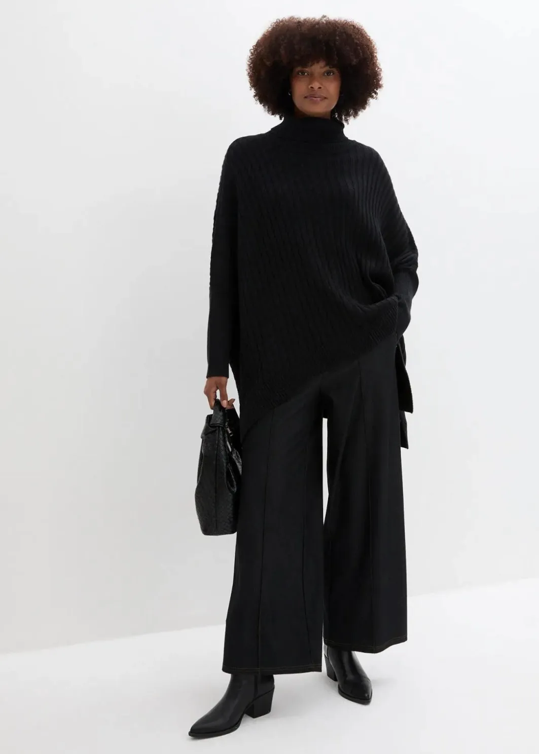 Sale Oversize-Poncho Pullover Damen Bekleidung·Umstandsmode|Strickmode