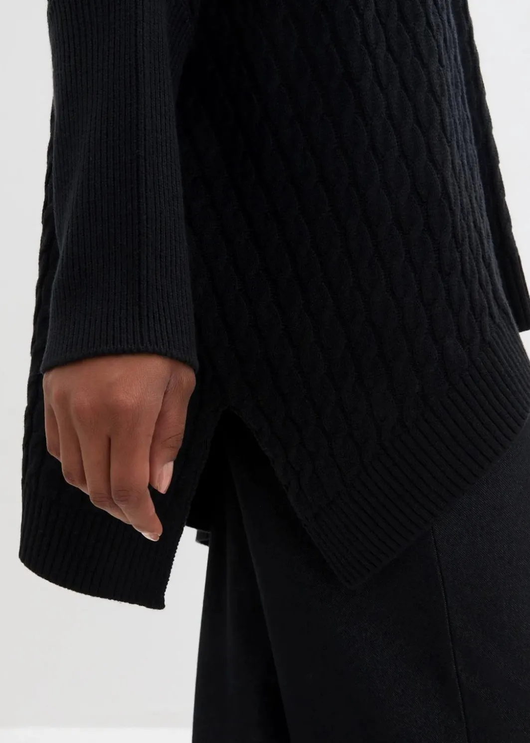 Sale Oversize-Poncho Pullover Damen Bekleidung·Umstandsmode|Strickmode