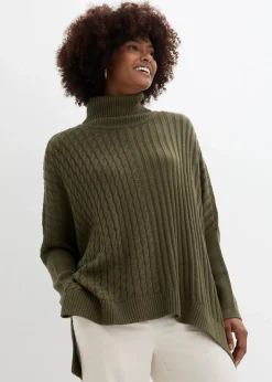 New Oversize-Poncho Pullover Damen Pullover & Strickjacken|Bekleidung·Jeans