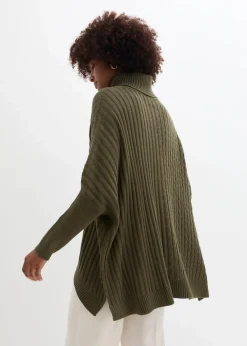 New Oversize-Poncho Pullover Damen Pullover & Strickjacken|Bekleidung·Jeans