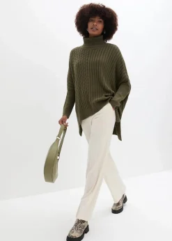 New Oversize-Poncho Pullover Damen Pullover & Strickjacken|Bekleidung·Jeans