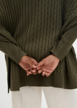 New Oversize-Poncho Pullover Damen Pullover & Strickjacken|Bekleidung·Jeans