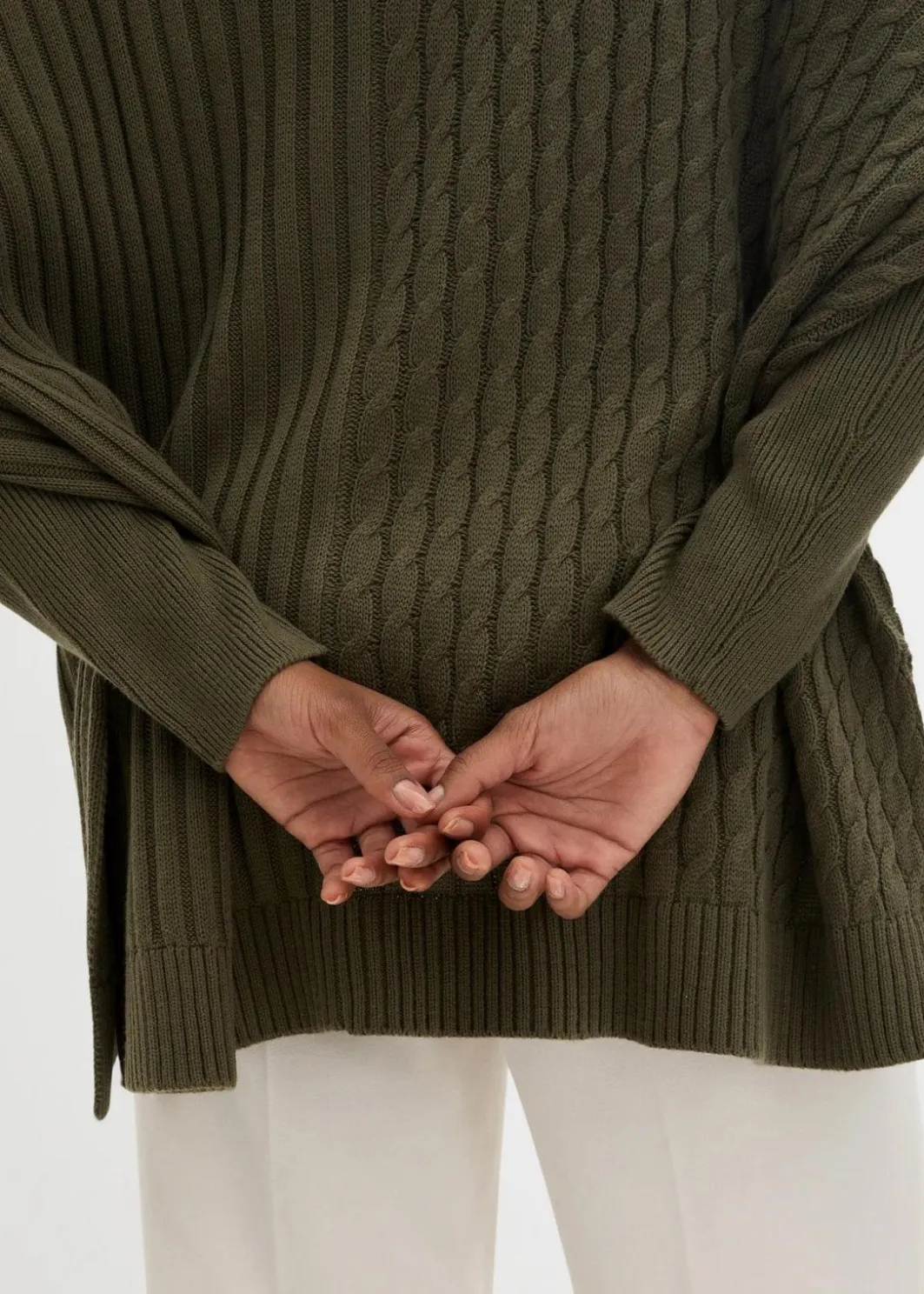 New Oversize-Poncho Pullover Damen Pullover & Strickjacken|Bekleidung·Jeans
