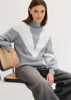 Damen bonprix Bekleidung·Umstandsmode|Pullover & Strickjacken|Oversize-Pullover