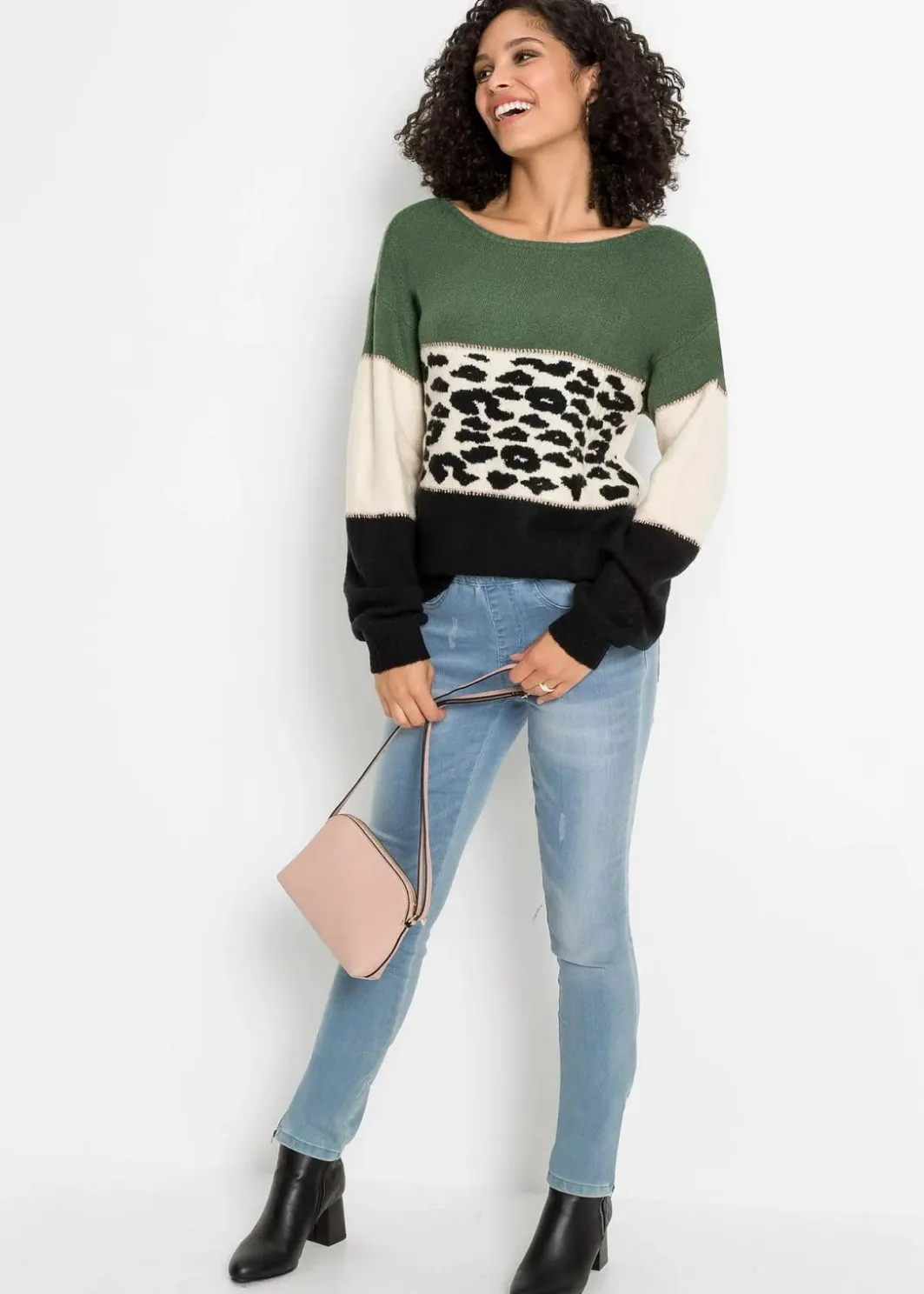 Damen bonprix Bekleidung·Umstandsmode|Strickmode|Oversize-Pullover