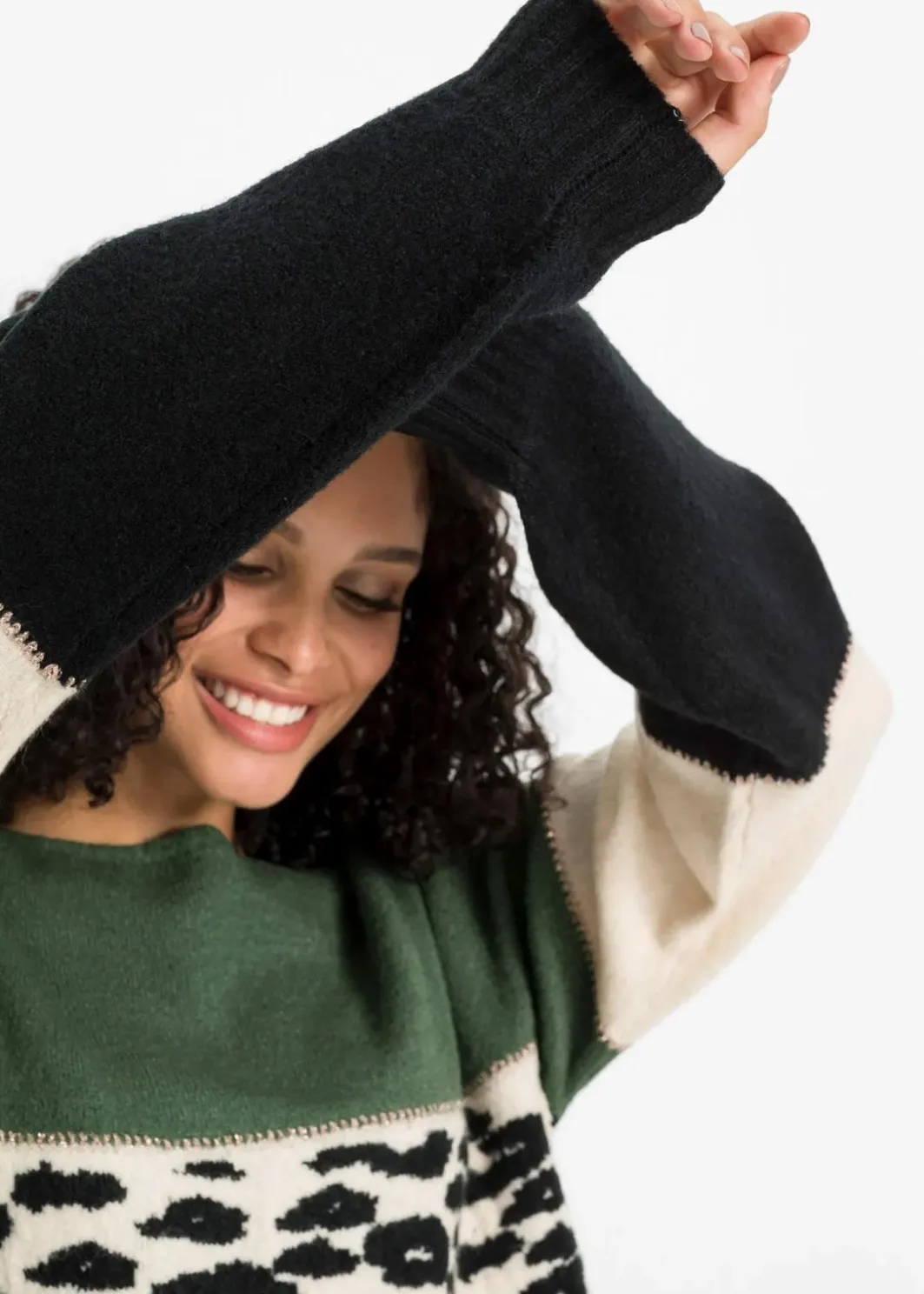 Damen bonprix Bekleidung·Umstandsmode|Strickmode|Oversize-Pullover