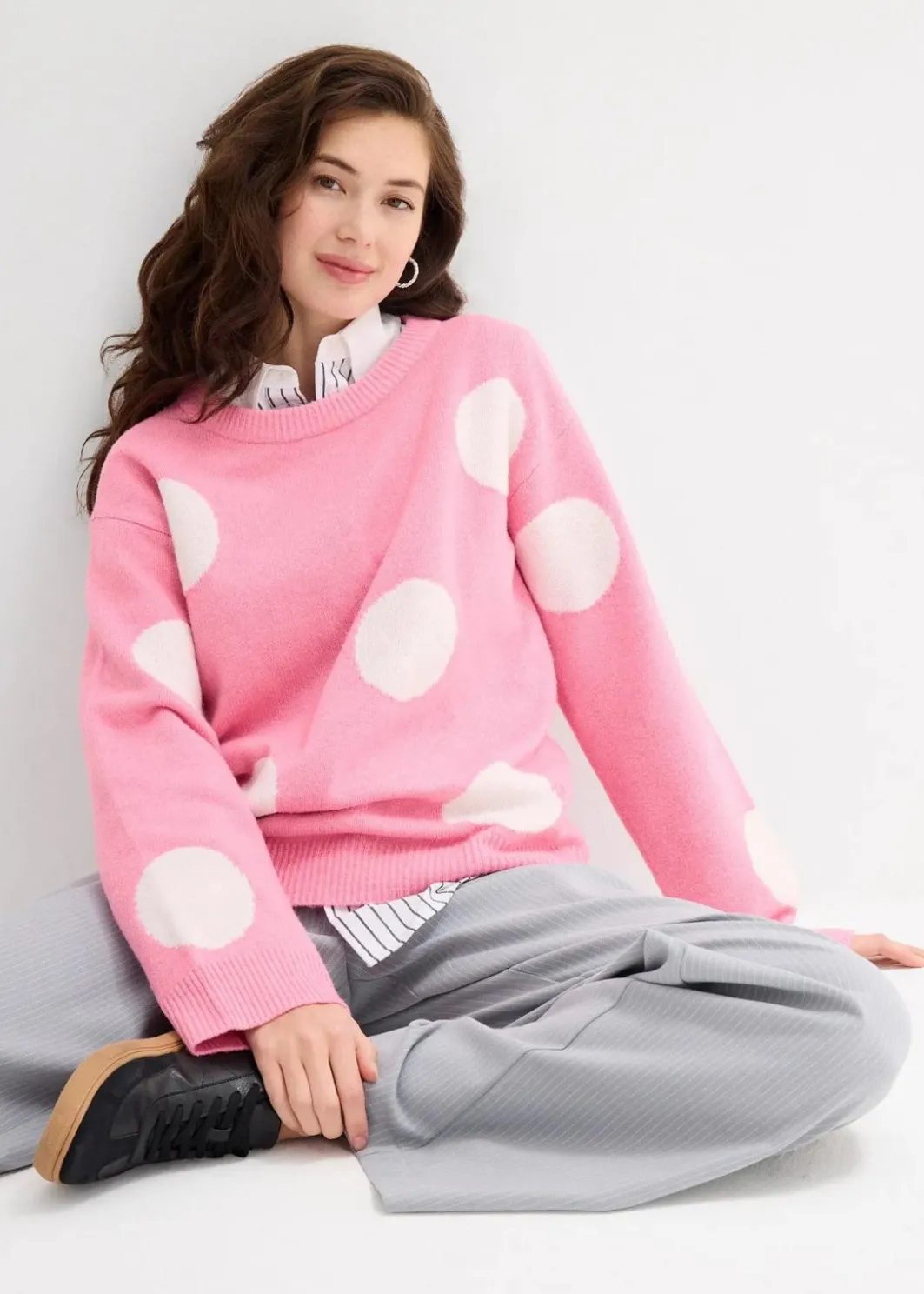 Damen bonprix Bekleidung·Umstandsmode|Strickmode|Oversize-Pullover