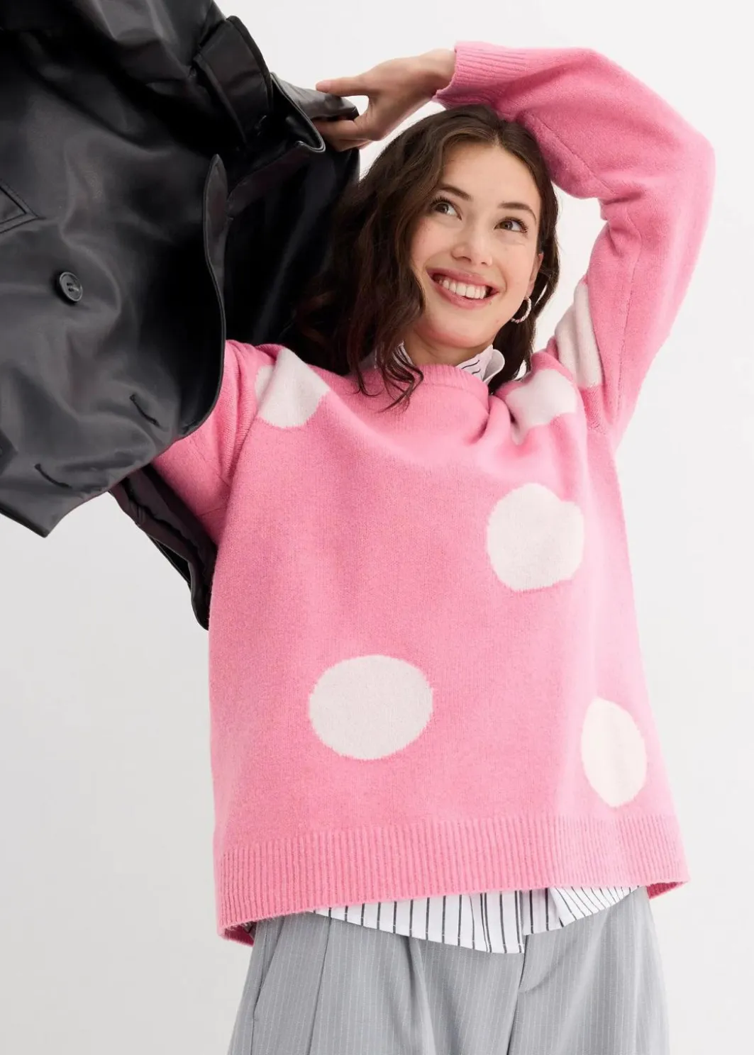 Damen bonprix Bekleidung·Umstandsmode|Strickmode|Oversize-Pullover