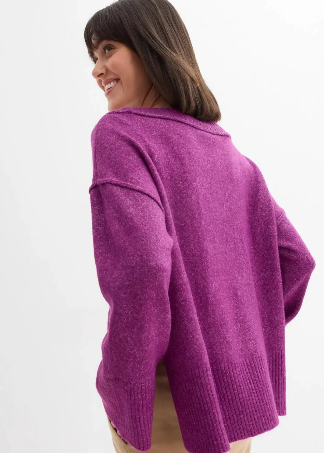 Damen bonprix Bekleidung·Umstandsmode|Strickmode|Oversize-Pullover