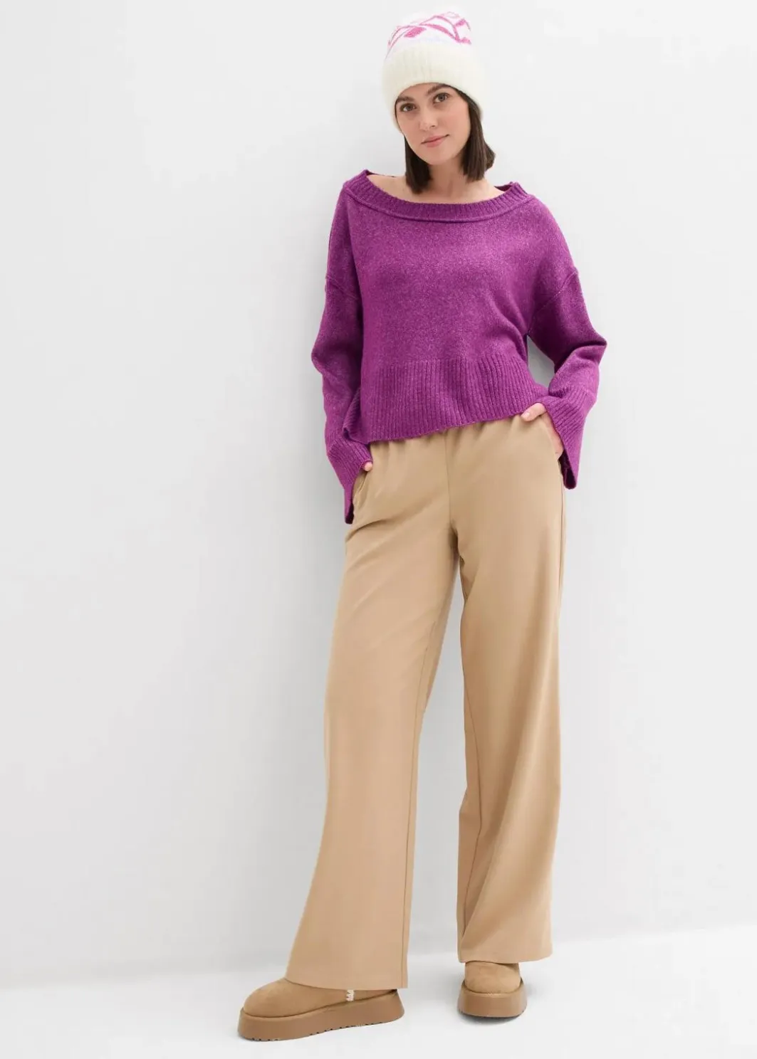 Damen bonprix Bekleidung·Umstandsmode|Strickmode|Oversize-Pullover