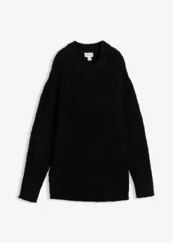 Damen bonprix Bekleidung·Umstandsmode|Strickmode|Oversize-Pullover aus Flauschgarn