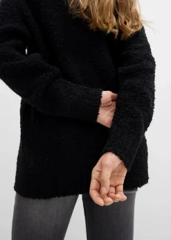 Damen bonprix Bekleidung·Umstandsmode|Strickmode|Oversize-Pullover aus Flauschgarn