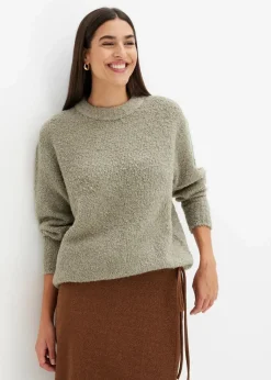 Oversize-Pullover aus Flauschgarn Damen Pullover & Strickjacken|Bekleidung·Jeans