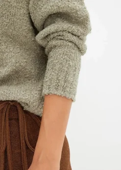 Oversize-Pullover aus Flauschgarn Damen Pullover & Strickjacken|Bekleidung·Jeans