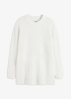Damen bonprix Bekleidung·Umstandsmode|Strickmode|Oversize-Pullover aus Flauschgarn