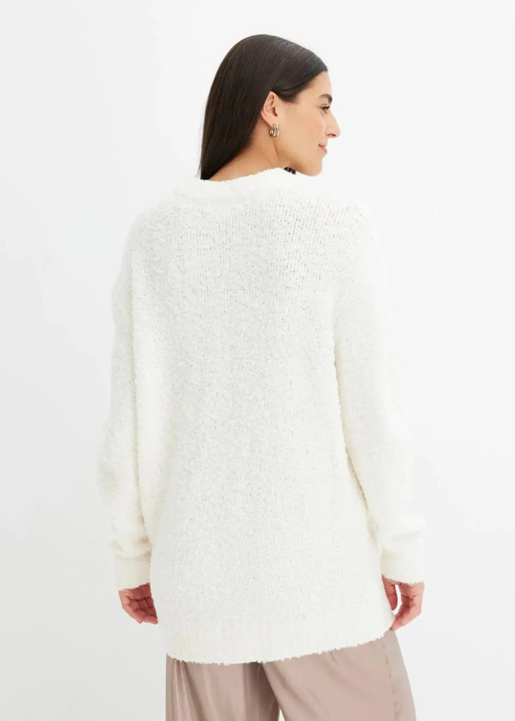Damen bonprix Bekleidung·Umstandsmode|Strickmode|Oversize-Pullover aus Flauschgarn