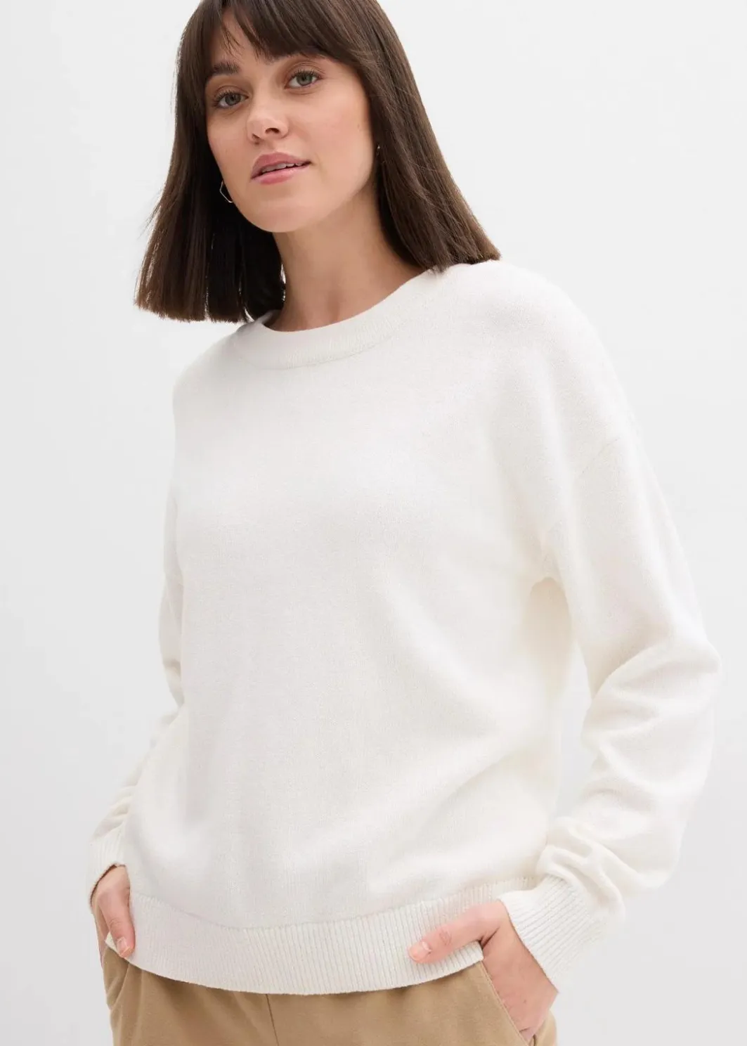 Discount Oversize-Pullover aus reiner Baumwolle Damen Bekleidung·Umstandsmode|Strickmode