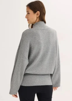 Damen bonprix Bekleidung·Umstandsmode|Bekleidung·Jeans|Oversize-Pullover aus softem Viskose-Mix