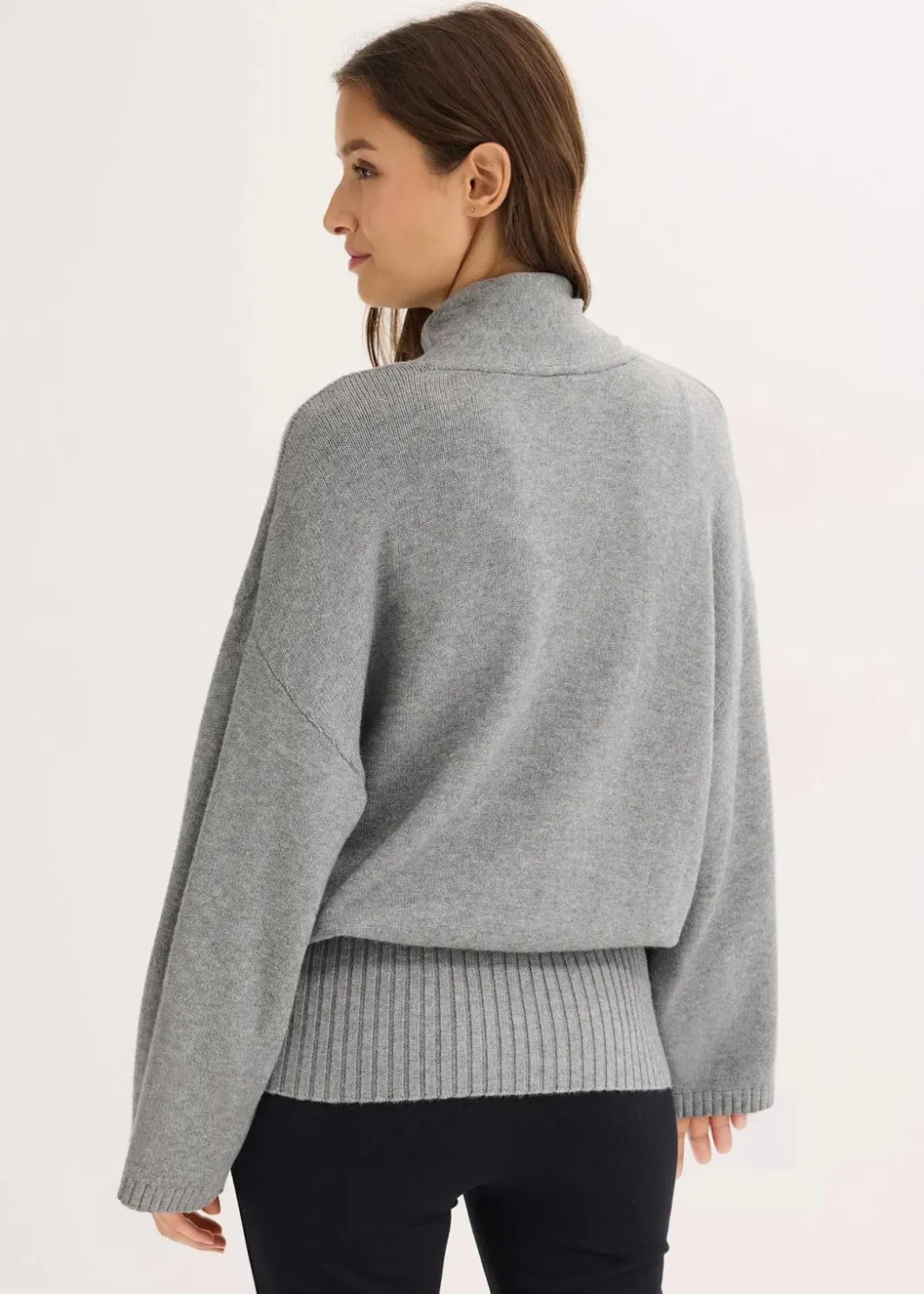 Damen bonprix Bekleidung·Umstandsmode|Bekleidung·Jeans|Oversize-Pullover aus softem Viskose-Mix