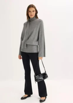 Damen bonprix Bekleidung·Umstandsmode|Bekleidung·Jeans|Oversize-Pullover aus softem Viskose-Mix