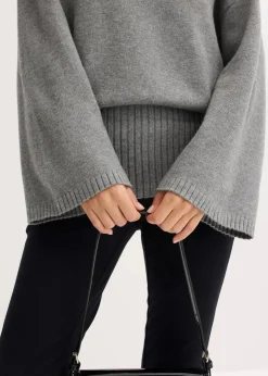 Damen bonprix Bekleidung·Umstandsmode|Bekleidung·Jeans|Oversize-Pullover aus softem Viskose-Mix