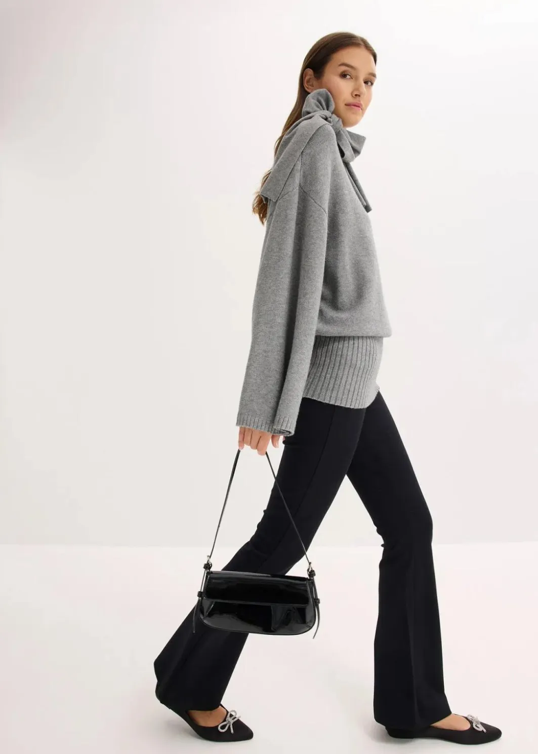 Damen bonprix Bekleidung·Umstandsmode|Bekleidung·Jeans|Oversize-Pullover aus softem Viskose-Mix
