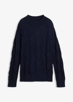 Outlet Oversize-Pullover aus softem Viskose-Mix Damen Bekleidung·Umstandsmode|Strickmode