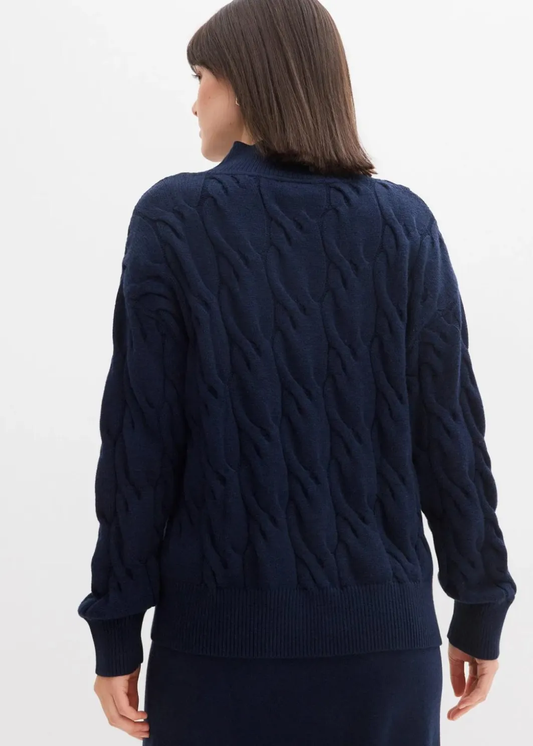 Outlet Oversize-Pullover aus softem Viskose-Mix Damen Bekleidung·Umstandsmode|Strickmode