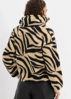Damen bonprix Bekleidung·Umstandsmode|Bekleidung·Jeans|Oversize-Pullover aus Teddyfleece