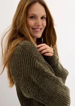 Online Oversize-Pullover aus weichem Chenille Damen Bekleidung·Umstandsmode|Bekleidung·Jeans