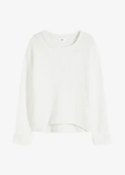 Damen bonprix Bekleidung·Umstandsmode|Bekleidung·Jeans|Oversize-Pullover aus weichem Chenille