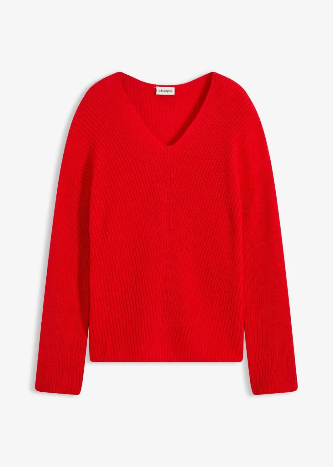 Damen bonprix Bekleidung·Umstandsmode|Strickmode|Oversize-Pullover aus Woll-Mix