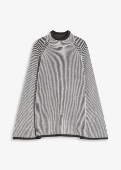 Clearance Oversize-Pullover mit Stehkragen Damen Bekleidung·Umstandsmode|Strickmode