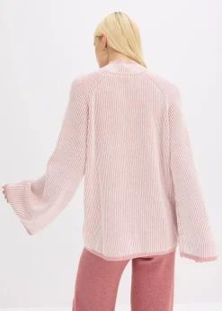 Damen bonprix Bekleidung·Umstandsmode|Strickmode|Oversize-Pullover mit Stehkragen