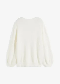 Clearance Oversize-Pullover mit tiefem Rückenausschnitt Damen Bekleidung·Umstandsmode|Bekleidung·Jeans