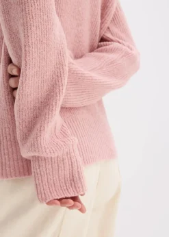 Damen bonprix Bekleidung·Jeans|Pullover & Strickjacken|Oversize-Pullover mit V-Ausschnitt